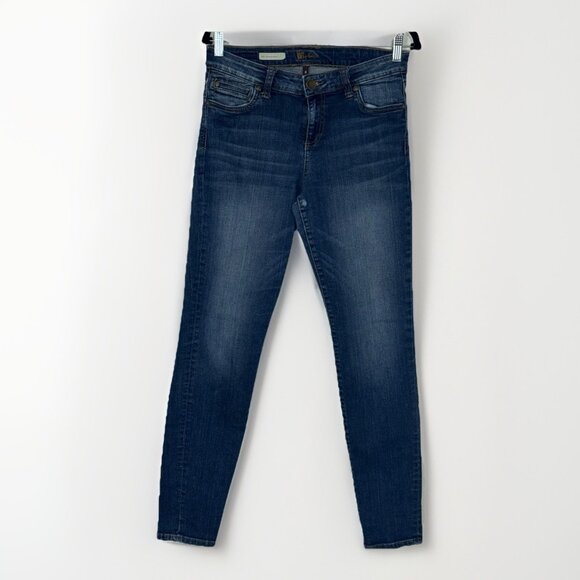 Kut From The Kloth Mia Toothpick Skinny Size 8 Womens Denim Blue Jeans - Picture 1 of 13